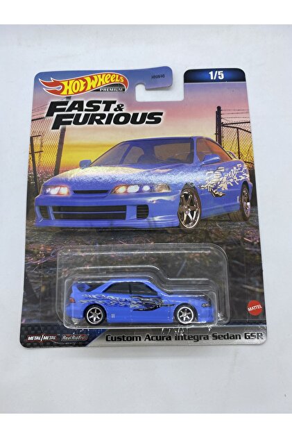HOT WHEELS Premium Custom Acura Integra Sedan GSR *Fast and