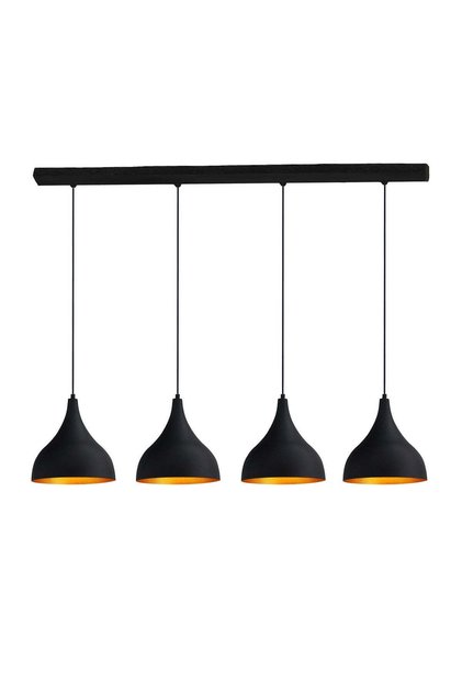 Pendelleuchte 4 Flammige Metall Set aus 2-3-4 Pendellampen Hängelampe Pendelleuchte