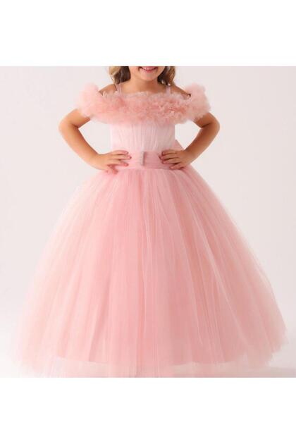 New Season 6-10 Years Wedding Dress Evening Dress