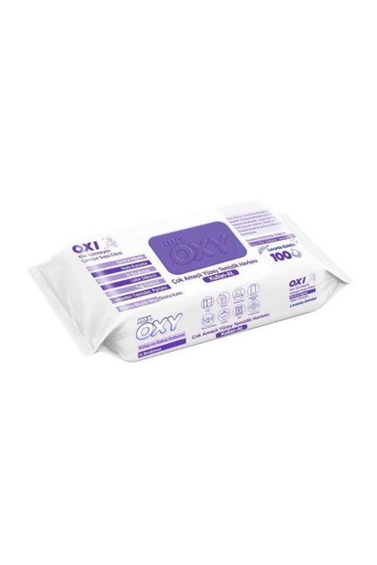 Mr. Oxy Lavender Scented Multi-Purpose Surface Cleaning Towels 1 Piece of 100