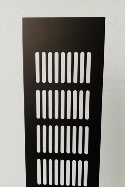 8x50cm Aluminyum Havalandırma Menfezi 80 X 500mm, Bronz