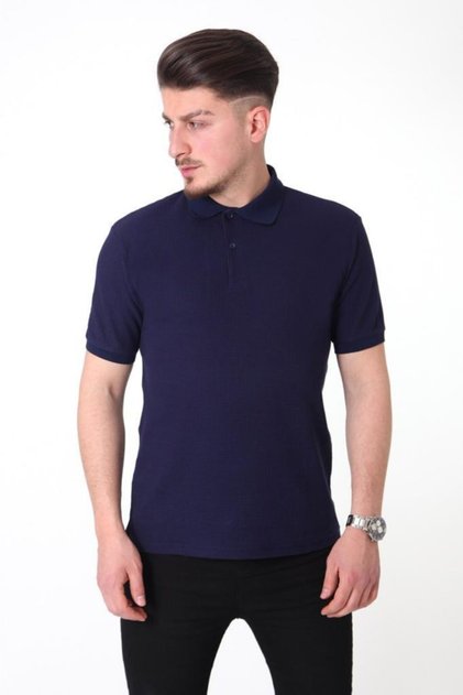 Tricou polo pentru bărbați, albastru marin