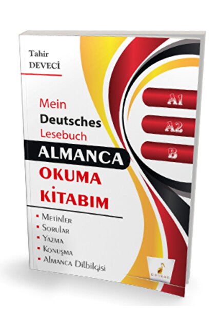 Pelikan Kitabevi Almanca Okuma Kitabım A1 - A2 - B Seviyesi