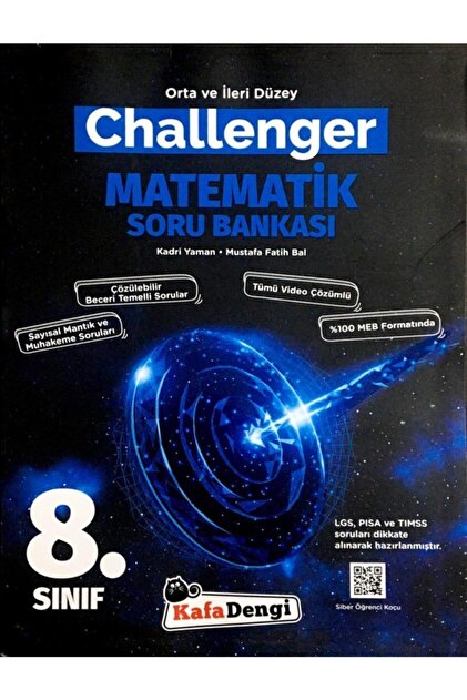Kafa Dengi Yayınları 8.sınıf Challenger Matematik Yeni - Fiyatı