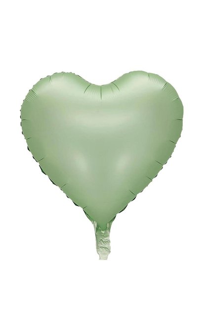 Sage Heart Foil Balloon 18 inch - 45 Cm