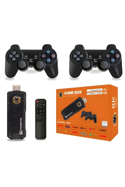 Airstorr Game Box 8K Video Oyun Konsolu Aile Retro Oyunlar Çift Sistem TV Wifi Fonksiyonu