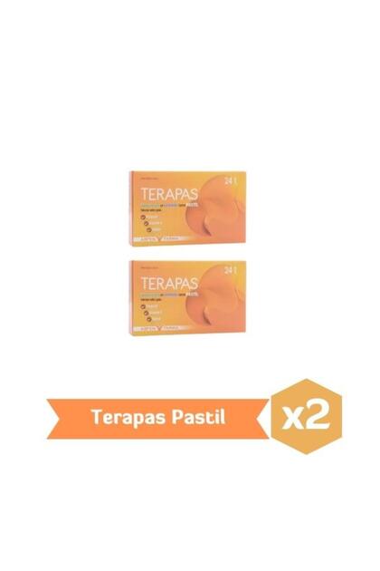 Terapas İzlanda Yosunu, Karamürver, Vitamin C Ve Çinko Içeren Pastil 2'li Paket 24 Pastilx2