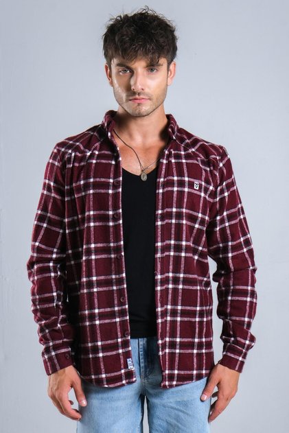 Checkered Winter Lumberjack Shirt MAR 4161-40244