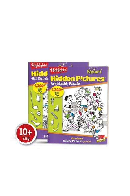 Dikkat Atölyesi Yayınları Highlights Favori Hidden Pictures Gizli
