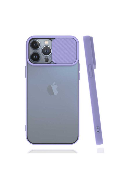 Apple iPhone 13 Pro Max Compatible Case Matte with Camera Cover Lens Protection