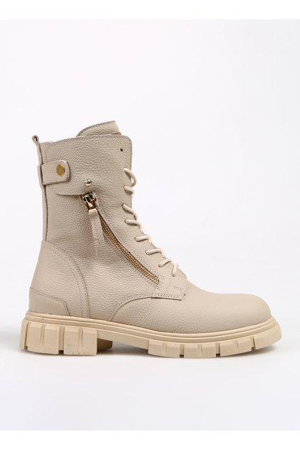 ZN URBAN Ecru Women's Boots - 32720