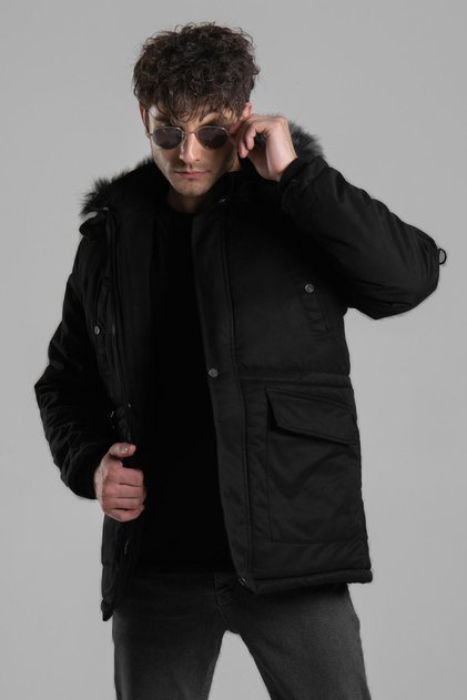 Γούνινο παλτό/Mont BL 1506-50314