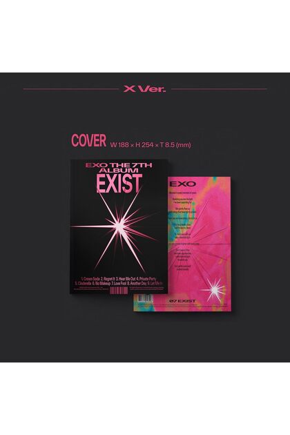 EXO 写真集 koreurunleri EXO - 7th Album [EXIST] (Photo Book Ver. - X Ver