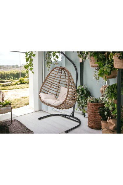 Rattan Tek Kişilik Salıncak