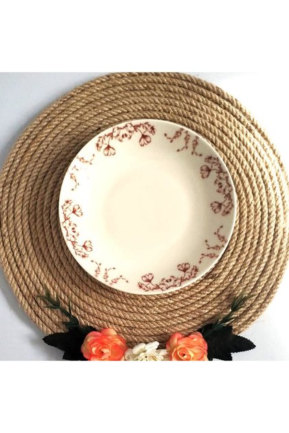 Porcelain Beauty Model 19 cm 1 Piece Dinner Plate