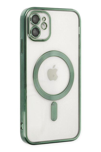 UnDePlus Apple Iphone 11 Kılıf Magsafe Kamera Lensli Korumalı