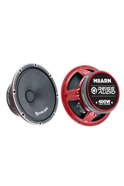 REISS AUDIO RS-M8ARN 400W Maksimum Güç 200W RMS Metal Kapaklı 20