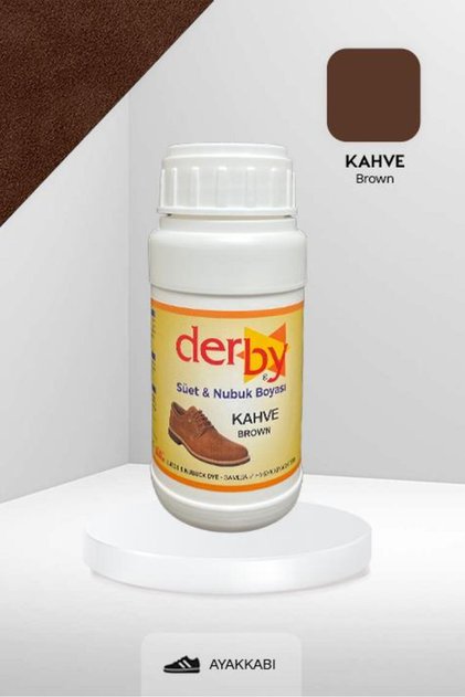 Kahve Süet Ve Nubuk Deri Boyası 250 ml / Süet Nubuk Ayakkabı Boyası