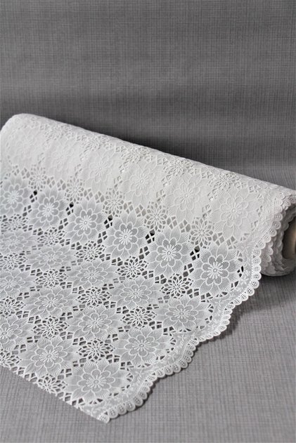 Pvc Lace Non-Slip Shelf Cabinet and Drawer Cover Lace-09Papatya