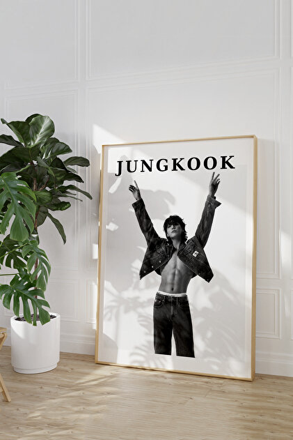 Vinca Prints Jeon Jungkook 3'lü Poster Seti, Bts Poster Seti, Kpop