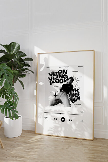 Vinca Prints Jeon Jungkook 3'lü Poster Seti, Bts Poster Seti, Kpop