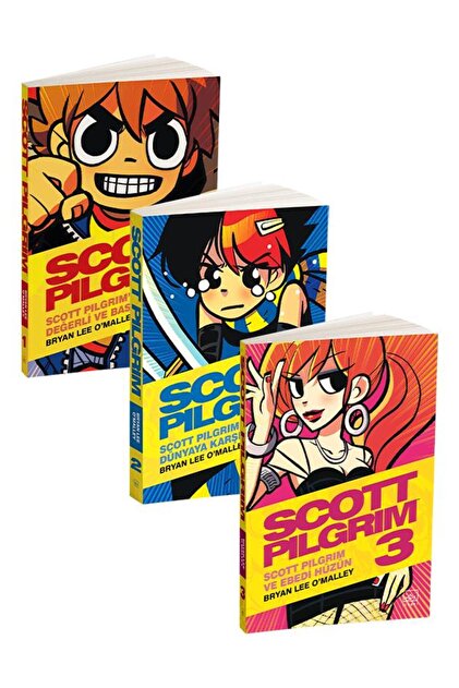 İthaki Yayınları Scott Pilgrim 3 Kitap Takım - Fiyatı, Yorumları