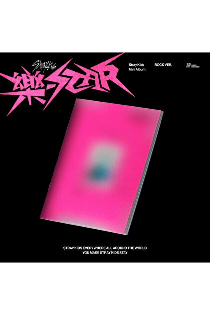 Kpop Dünyasi Stray Kids Mini Album – ROCK STAR (Rock Ver