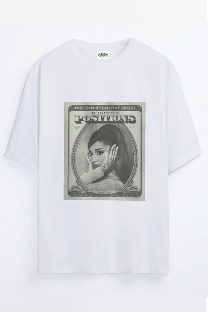 Ariana Grande Positions Printed Unisex Oversize T-shirt