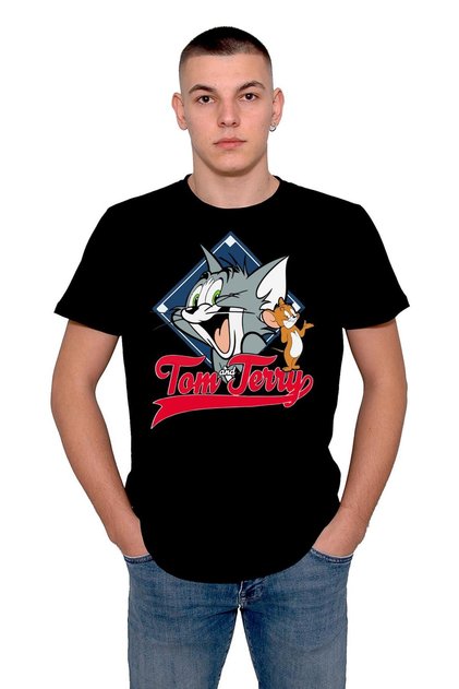 Tom and Jerry Cat Mouse Cartoon T-Shirt Unisex T-Shirt