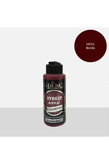 Cadence Hybrid Multisurface Akrilik Boya 120 Ml. H-056 Vişne