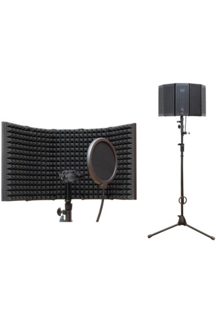Yp-5 Yalıtım Paneli + Standı + Pop Filtre + Shock Mount