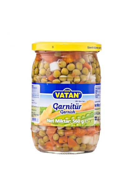 Garnitür Konservesi 560 Gr