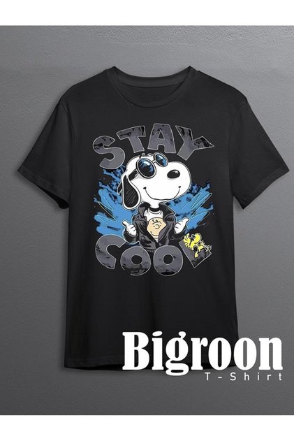 Snoopy Stay Cool Party Man T-Shirt Unisex T-Shirt