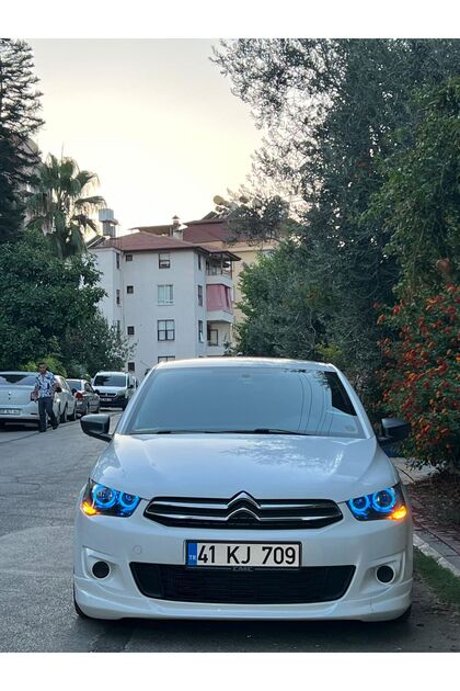 CİTRÖEN C-ELYSEE UYUMLU FAR İÇİ 4 LÜ O TİP RGB ANGEL - 16 RENKLİ KUMANDALI