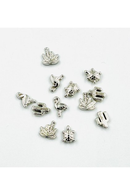 12 Pieces No Darkening Silver Plated Spacer Jewelry Supplies