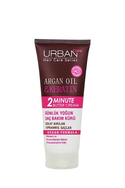 Urban Care Argan Oil&keratin Kolay Kırılan Yıpranmış Saçlara Özel Yoğun Saç Bakım Maskesi-200 ml - 2