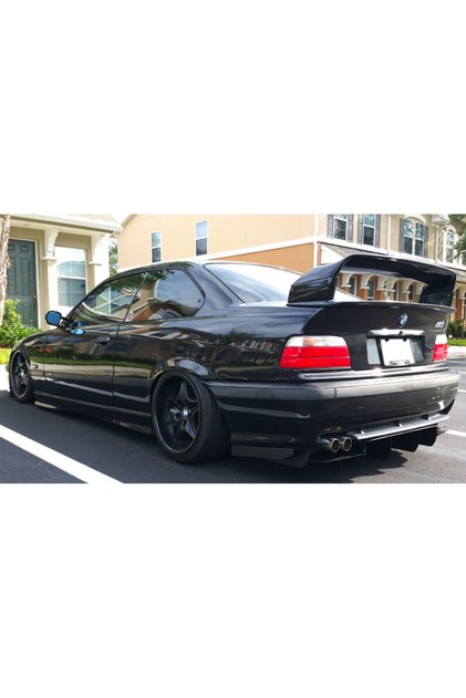 BMW E36 1992-1998 GT YÜKSEK SPOİLER-FİBER-ASTARLI-BOYASIZ