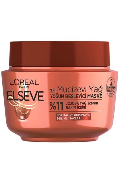L'Oréal Paris Elseve 6 Mucizevi Yağ Besleyici Maske 300 Ml