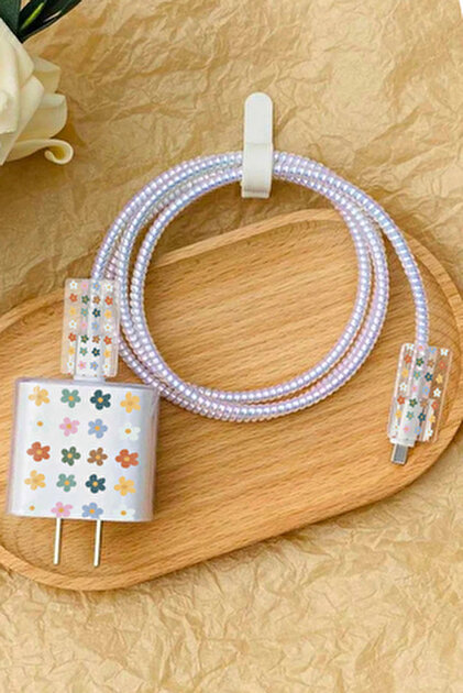 WANNA PROTECT Samsung 25w (EP-TA800) Uyumlu Şeffaf Şarj Başlığı