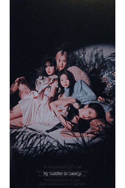 512 STORE Blackpink Poster 30x40 Çerçevesiz Kpop - My Lucifer is