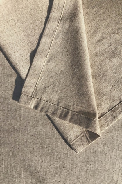 Linen Tablecloth | 140X240 cm Natural Cream Color Linen