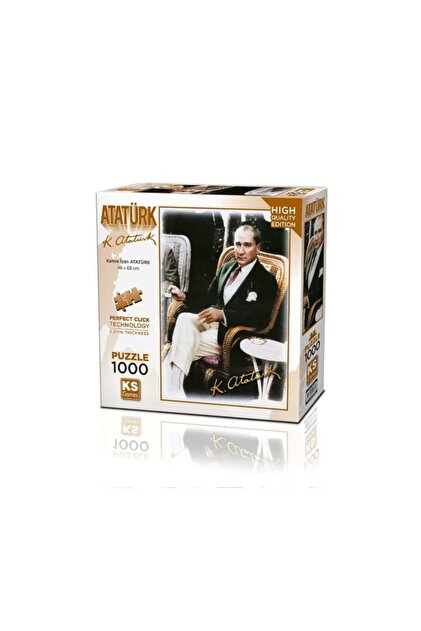 Ks Games -Puz.1000 Kahve İçen Atatürk - Fiyatı, Yorumları