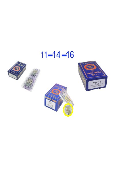 Zetina Bernina Janome SET HALİNDE 3 PAKET 11-14-16 Ev Tipi Makine İğnesi 30 ADET