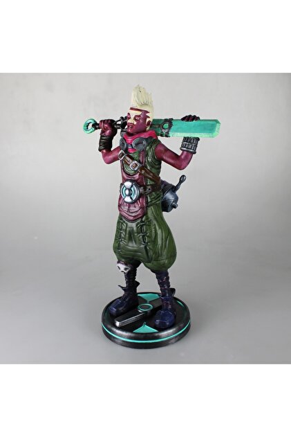ekko 様 lolo TuransoyCraft LOL Ekko Boyalı Figür League of Legends Zamanı Kıran