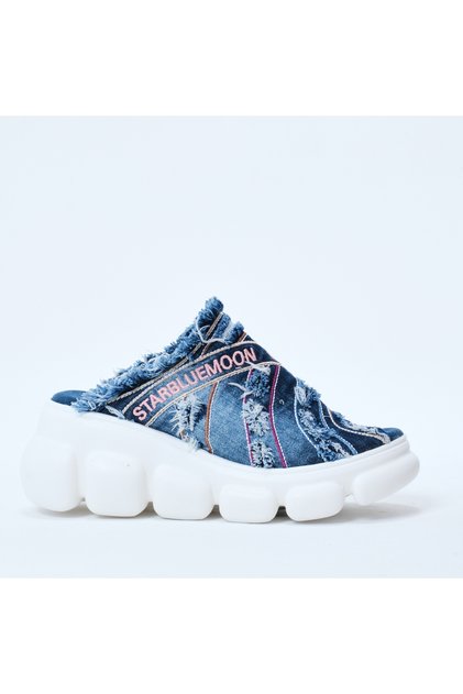 WOMEN DENIM SLIPPERS