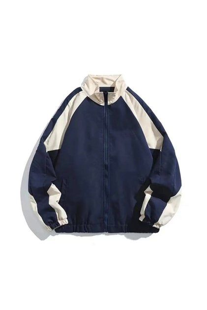 Kadın Lacivert Oversize İnce Yağmurluk Ceket