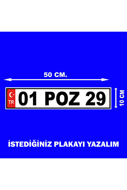 Plaka Yazı Sticker Yapıştırma Etiket Tır Aksesuarları 1 Adet Fiyatıdır.