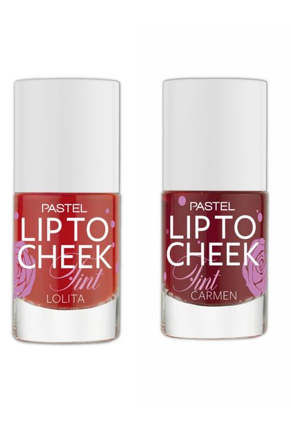 Lip To Cheek Tint Carmen and Tint Lolita Lipstick and Blush Set of 2