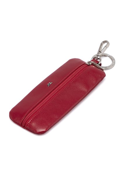 Red Leather Unisex Keychain 00192c71
