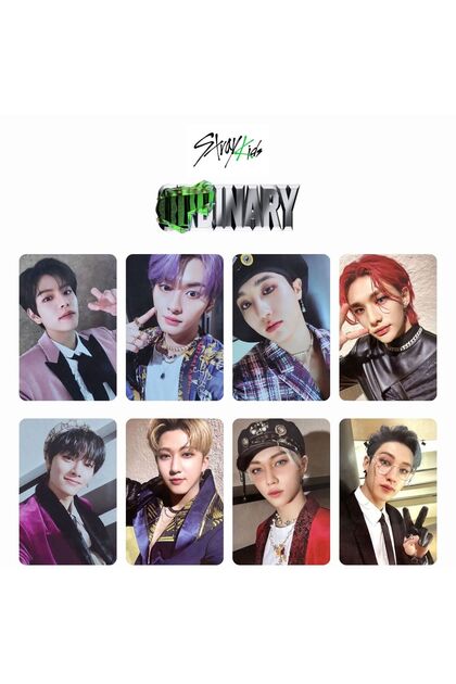Kpop Dünyasi STRAY KIDS '' dominATE 3rd World Tour '' Photocards